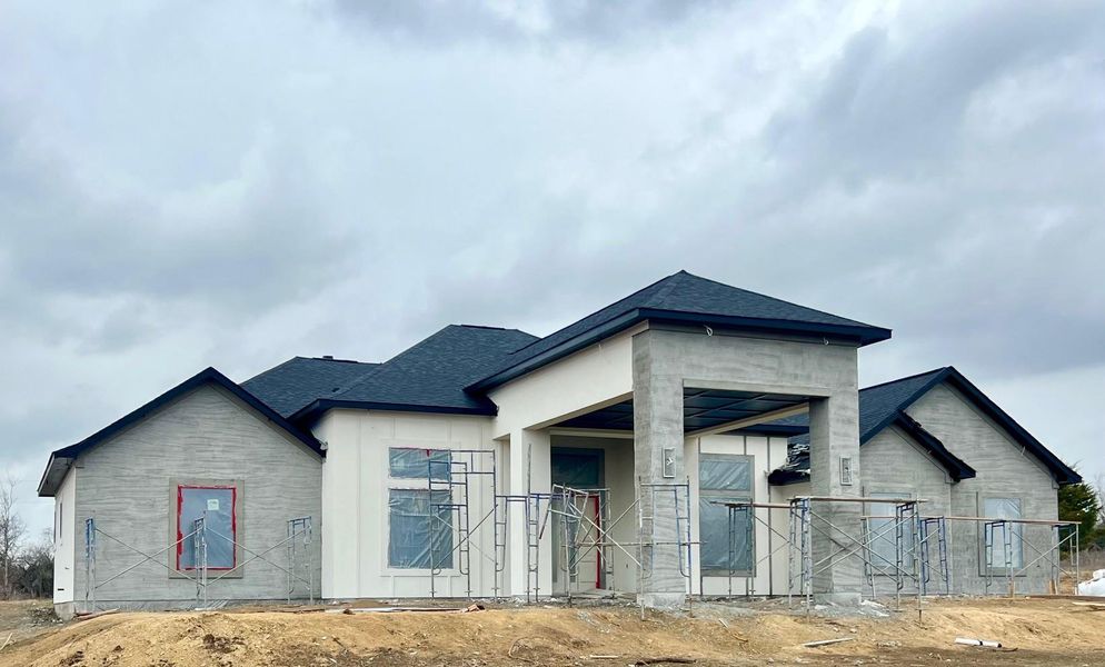 In-progress construction of a new home in , Washington, TX (Image 8).