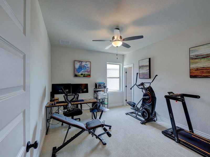 Furnished interior view inside a new home in , Liberty Hill (Image 30).