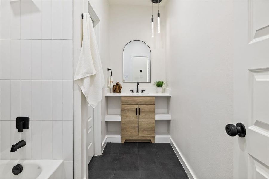 Furnished interior view inside a new home in , Mesquite (Image 18).