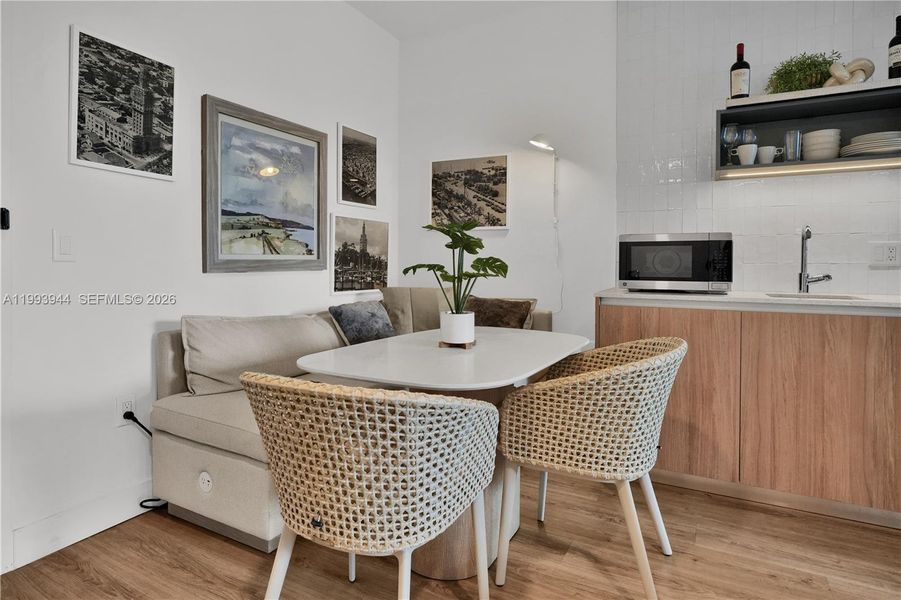 Furnished interior view inside a new home in , Miami (Image 12). Furnished interior view inside a new home in , Miami (Image 12).