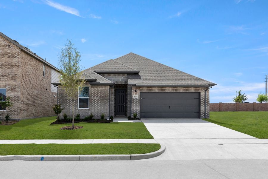 Representative exterior photo of a completed home built from the Patriot by Rockwell Homes in Creekside, Royse City, TX (Image 36). Representative exterior photo of a completed home built from the Patriot by Rockwell Homes in Creekside, Royse City, TX (Image 36).
