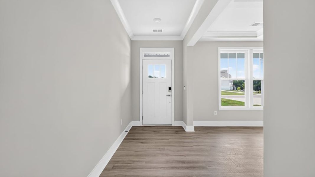 Spacious, unfurnished interior of a new home in Adams Glen, Greenville (Image 18). Spacious, unfurnished interior of a new home in Adams Glen, Greenville (Image 18).