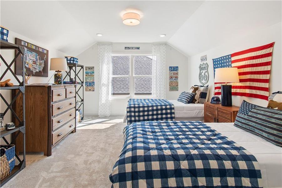 Furnished interior view inside a new home in , Hiram (Image 8).