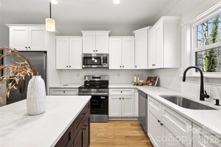 Furnished interior view inside a new home in , Charlotte (Image 5).