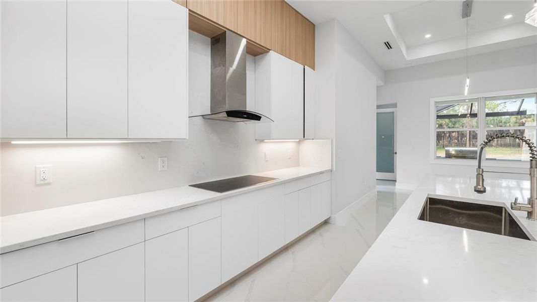 Furnished interior view inside a new home in , Naples (Image 16).