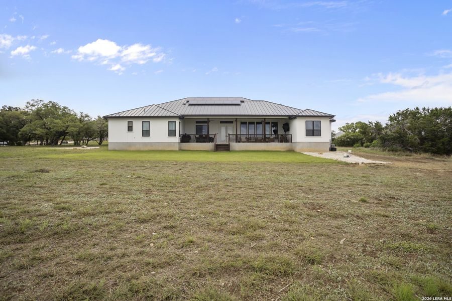 Exterior details and patio area of a home in , Bulverde (Image 23).