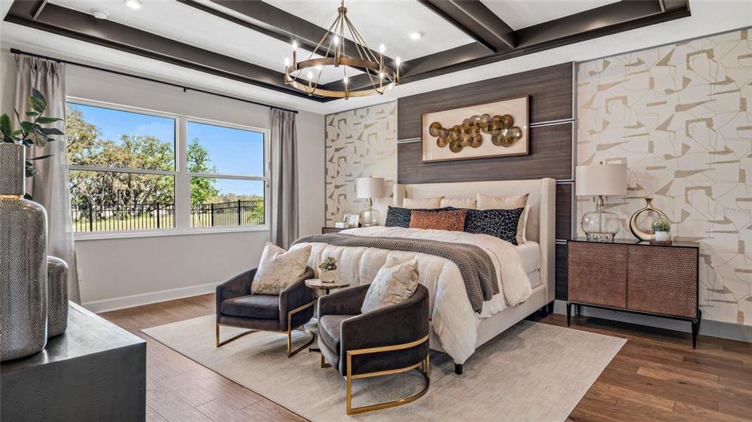 Furnished interior view inside a new home in Cresswind at Hammock Oaks, Lady Lake (Image 15).