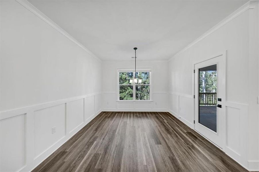 Spacious, unfurnished interior of a new home in Tuscany Hills, Douglasville (Image 43).