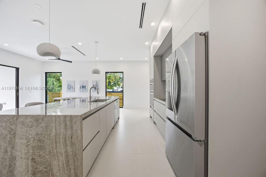 Furnished interior view inside a new home in , Fort Lauderdale (Image 8).