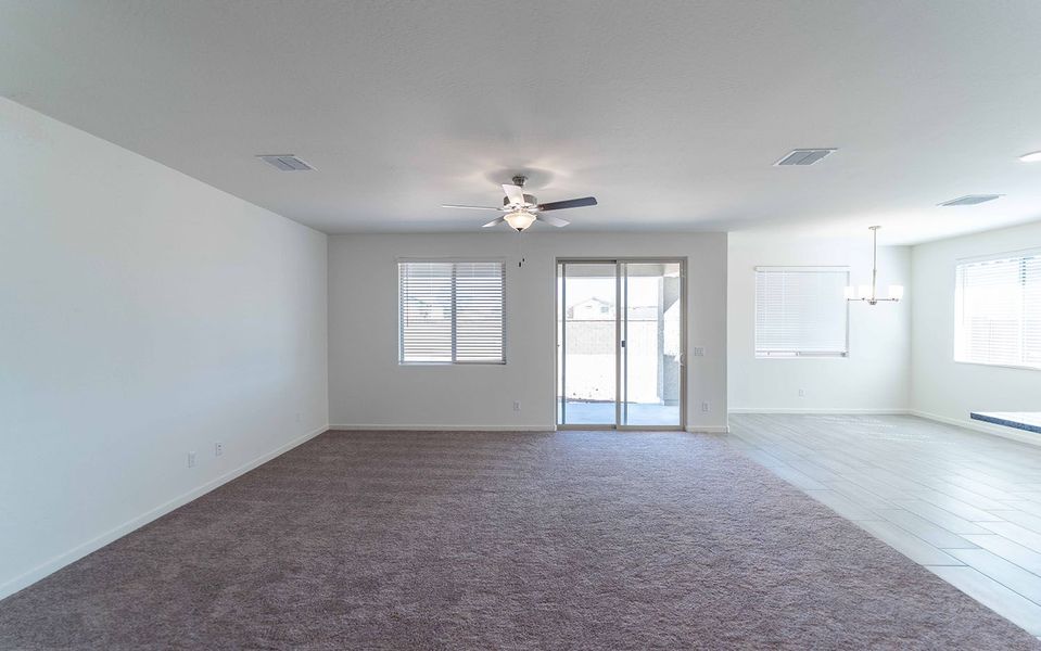 Spacious, unfurnished interior of a new home in Rancho Mirage, Maricopa (Image 14). Spacious, unfurnished interior of a new home in Rancho Mirage, Maricopa (Image 14).