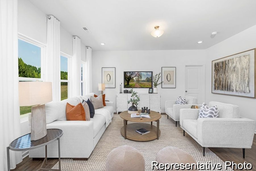 Furnished interior view inside a new home in Autumn Ridge, High Shoals (Image 6).