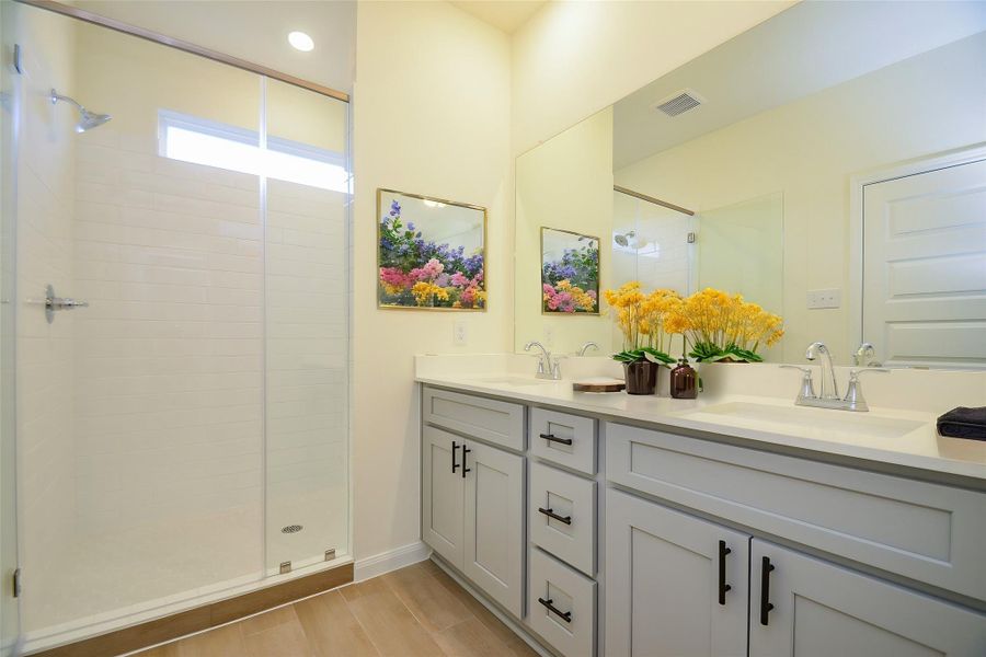 Discover this thoughtfully placed bathroom.