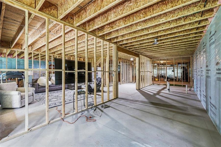 In-progress construction of a new home in , Flowery Branch, GA (Image 42). In-progress construction of a new home in , Flowery Branch, GA (Image 42).