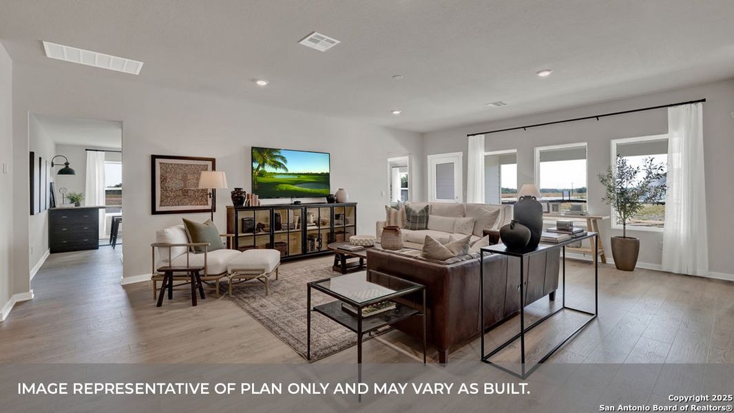 Furnished interior view inside a new home in Hartland Ranch, Lockhart (Image 41).