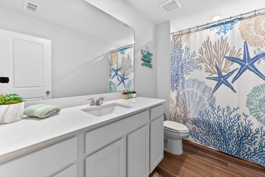 Furnished interior view inside a new home in Bradford Pointe, Summerville (Image 34).