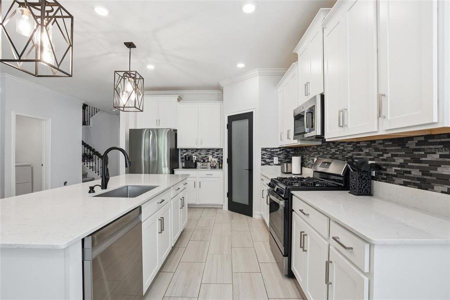 Furnished interior view inside a new home in , Brooksville (Image 9).