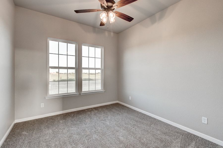 Representative unfurnished interior of a home built from the The Jackson by Doug Parr Custom Homes in Monarch Manor, Poolville (Image 17).