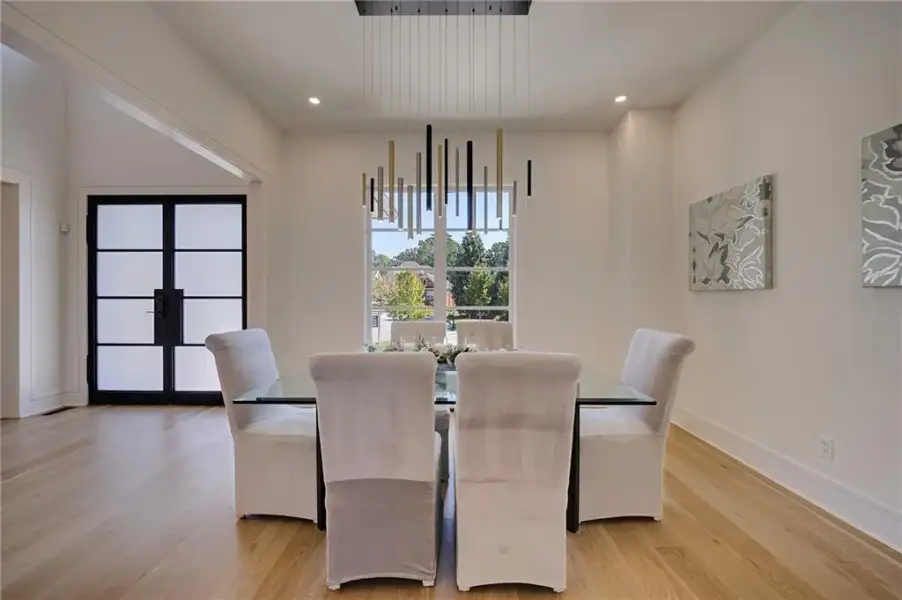 Furnished interior view inside a new home in , Sandy Springs (Image 31).