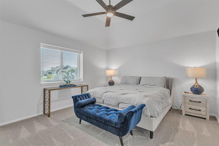 Furnished interior view inside a new home in , Forney (Image 12).