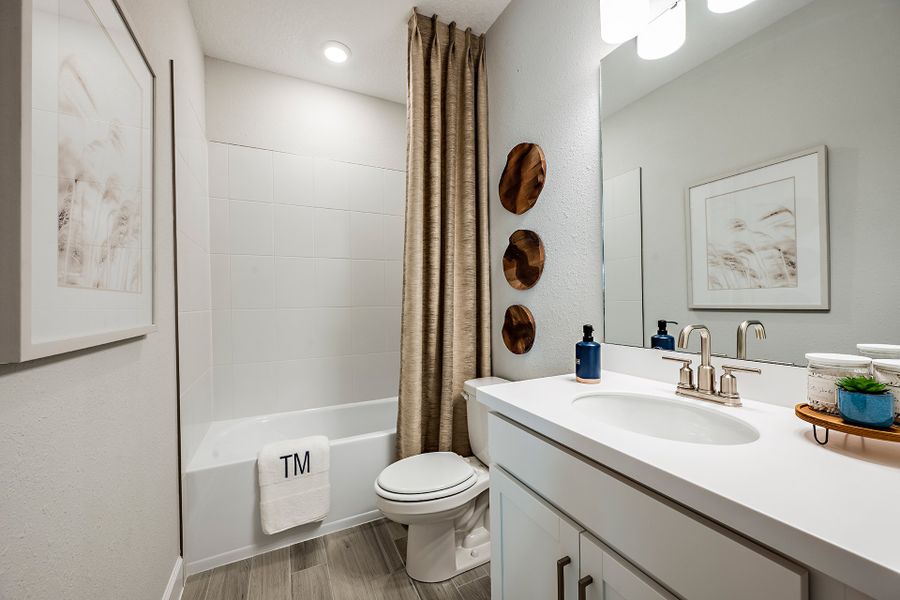 Representative furnished interior of a home built from the Torres by Taylor Morrison in Headwaters at Lofton Creek, Yulee (Image 32).