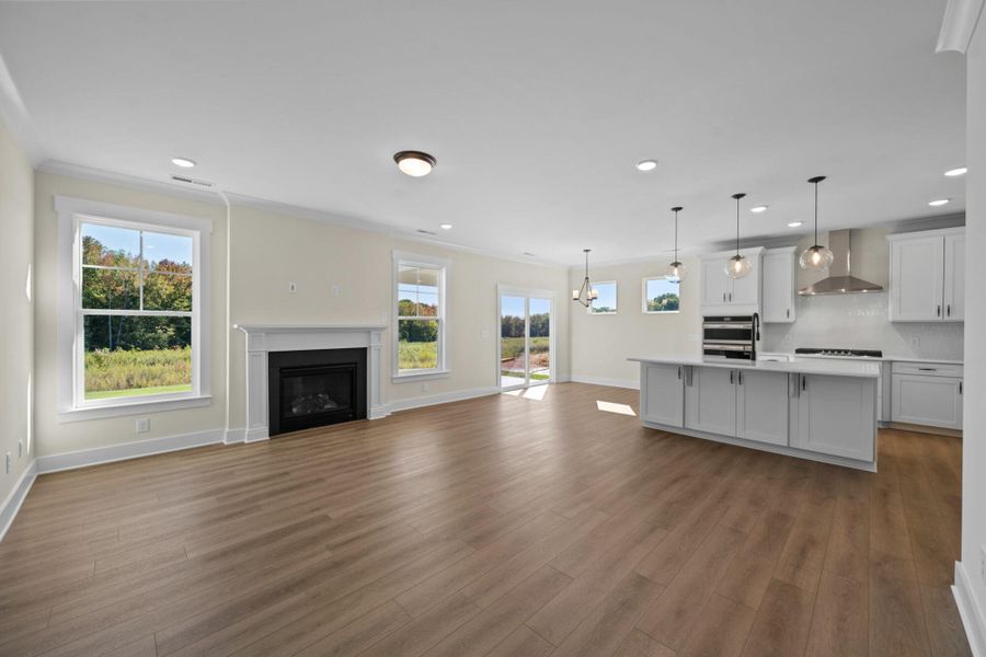 Spacious, unfurnished interior of a new home in Monterra, Kernersville (Image 29).