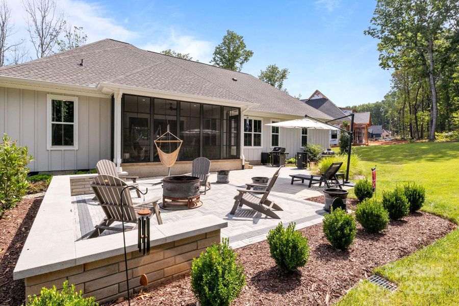 Front exterior of a new home in , Lincolnton, NC, highlighting curb appeal (Image 23).
