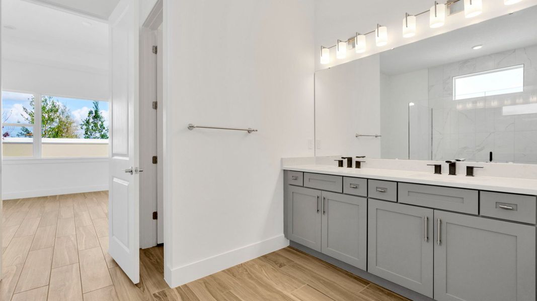 The Primary Bathroom