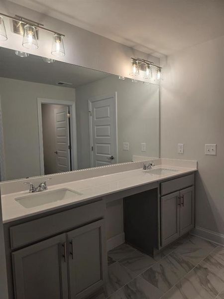 Furnished interior view inside a new home in Waters Edge, Mansfield (Image 10).