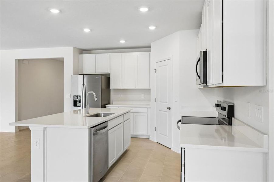 Furnished interior view inside a new home in Pine Ridge Meadows, Hudson (Image 4).