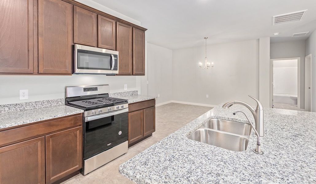 Furnished interior view inside a new home in Sycamore Vista, Vail (Image 10). Furnished interior view inside a new home in Sycamore Vista, Vail (Image 10).