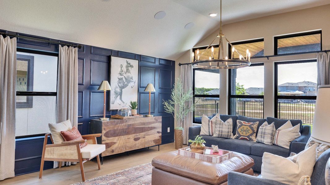Mahogany Floor Plan - Representative Photo
