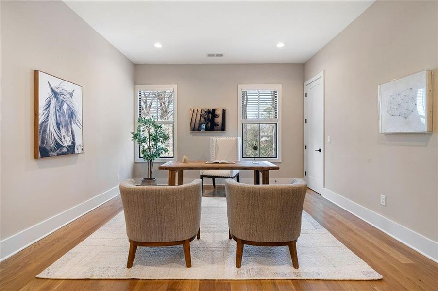 Furnished interior view inside a new home in , Atlanta (Image 14). Furnished interior view inside a new home in , Atlanta (Image 14).