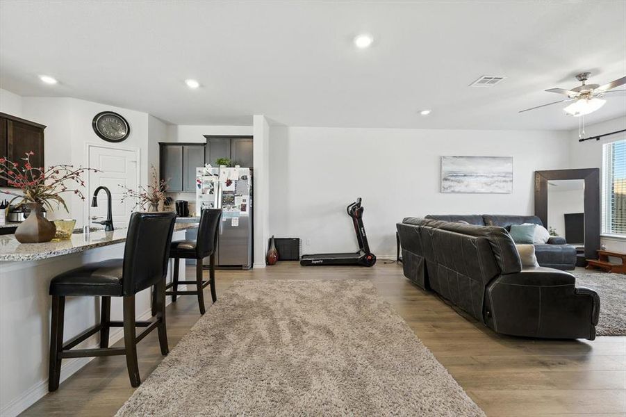 Furnished interior view inside a new home in , Anna (Image 29).