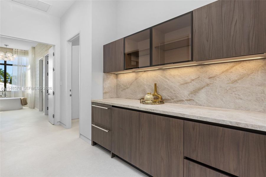 Furnished interior view inside a new home in , Fort Lauderdale (Image 37).