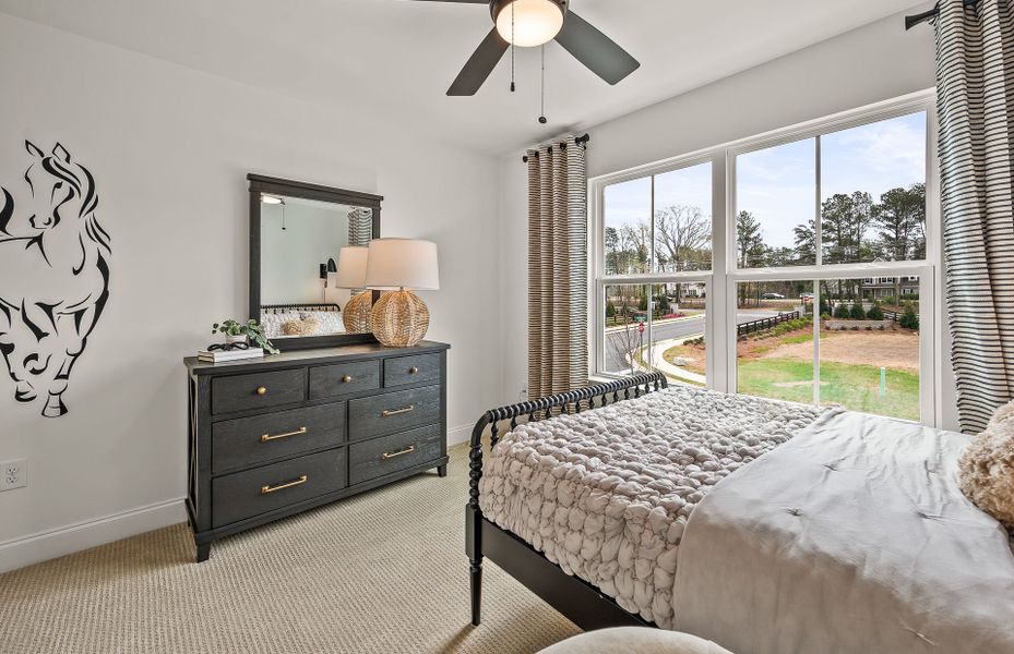 Furnished interior view inside a new home in Oakwood, Cumming (Image 5). Furnished interior view inside a new home in Oakwood, Cumming (Image 5).