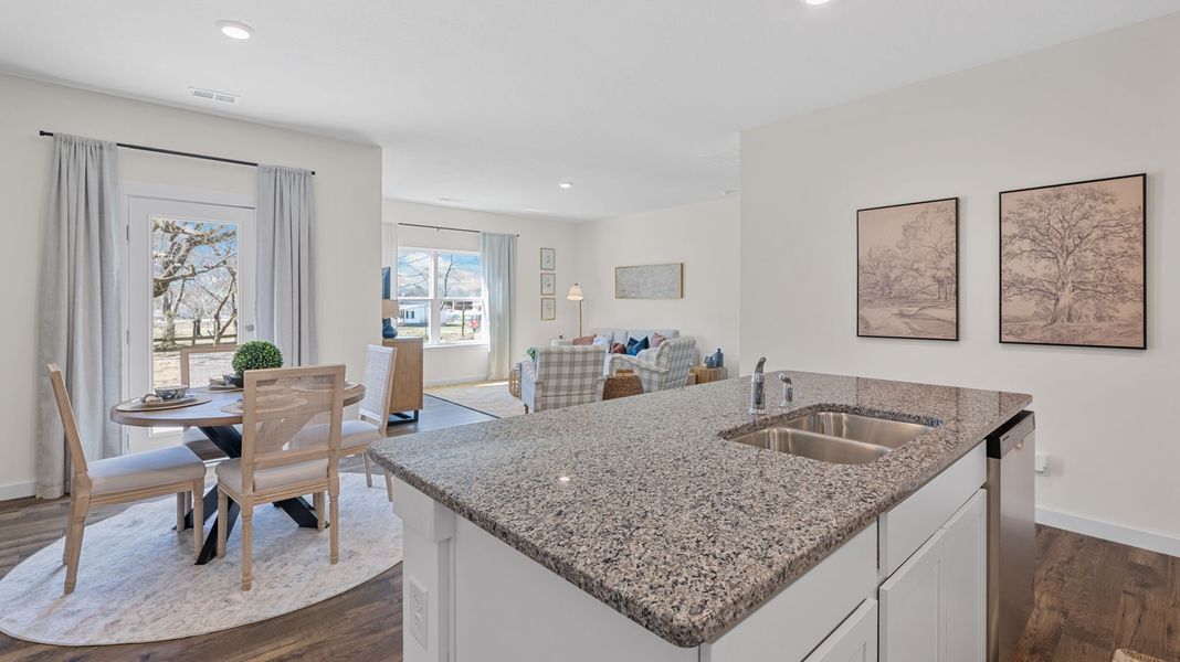 Furnished interior view inside a new home in The Cove at Thrasher Landing, Hixson (Image 21).