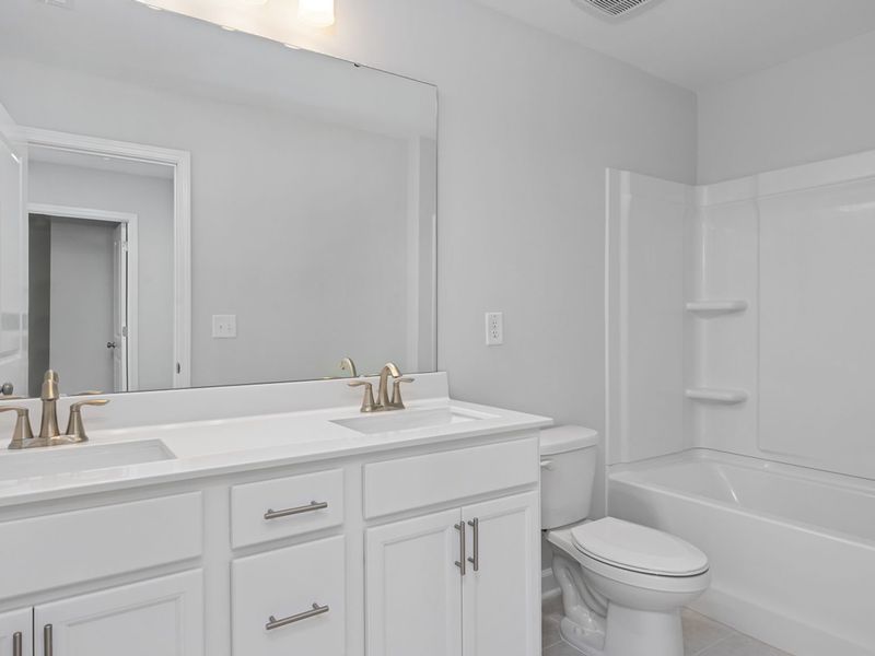 Representative furnished interior of a home built from the The Durham C by Davidson Homes LLC in Lake Park Villas, Wylie (Image 10).