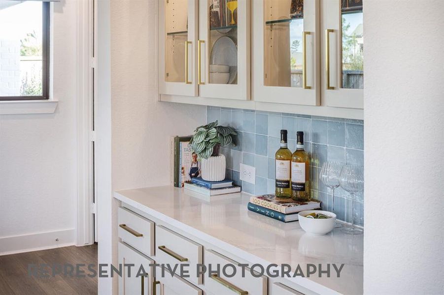 Furnished interior view inside a new home in Sandbrock Ranch, Aubrey (Image 26).