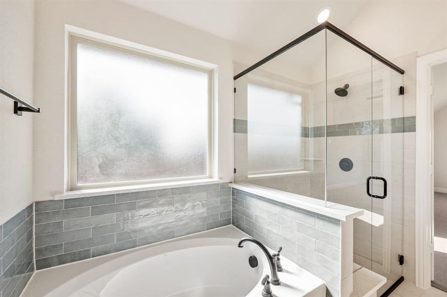 Furnished interior view inside a new home in Parks at Panchasarp Farms 55-60, Burleson (Image 11).