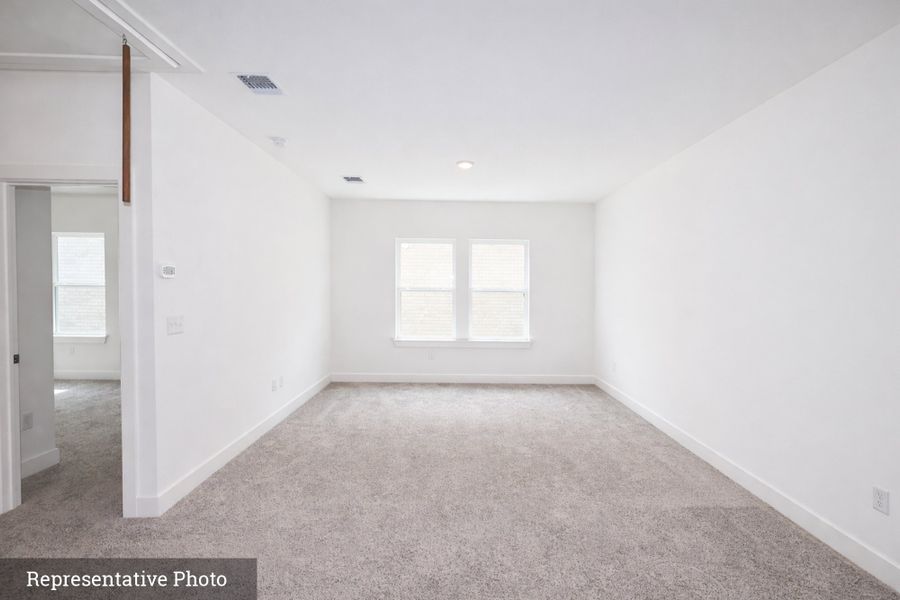 Spacious, unfurnished interior of a new home in South Brook, Leander (Image 7). Spacious, unfurnished interior of a new home in South Brook, Leander (Image 7).