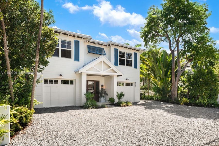 Front exterior of a new home in , Tavernier, FL, highlighting curb appeal (Image 20).