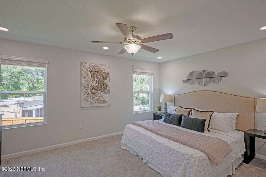 Furnished interior view inside a new home in , Jacksonville (Image 17).