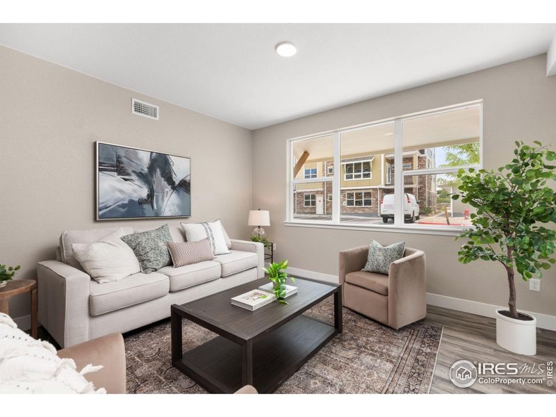 Furnished interior view inside a new home in , Lafayette (Image 7).