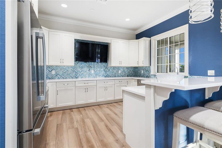 Furnished interior view inside a new home in , Palmetto (Image 41).