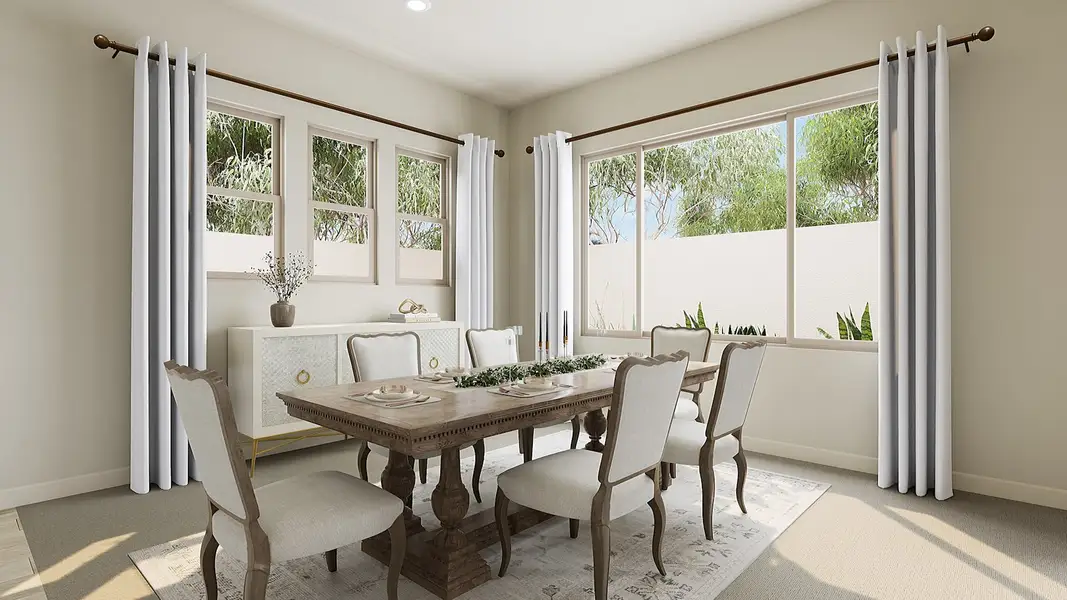 Representative furnished interior of a home built from the Verde Plan 5510 by Tri Pointe Homes in Abel Ranch, Goodyear (Image 5). Representative furnished interior of a home built from the Verde Plan 5510 by Tri Pointe Homes in Abel Ranch, Goodyear (Image 5).