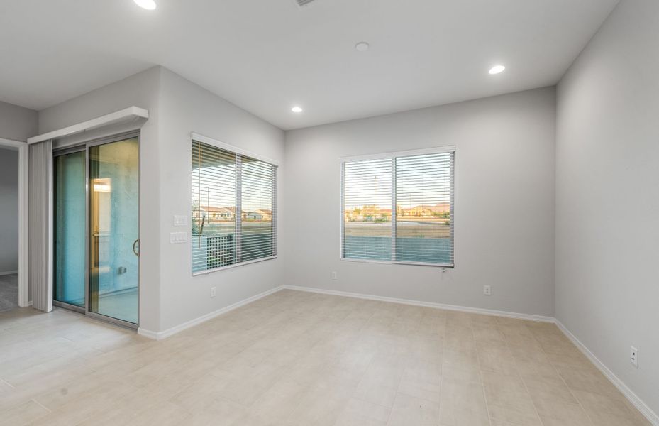 Spacious, unfurnished interior of a new home in Sun City Festival, Buckeye (Image 26). Spacious, unfurnished interior of a new home in Sun City Festival, Buckeye (Image 26).