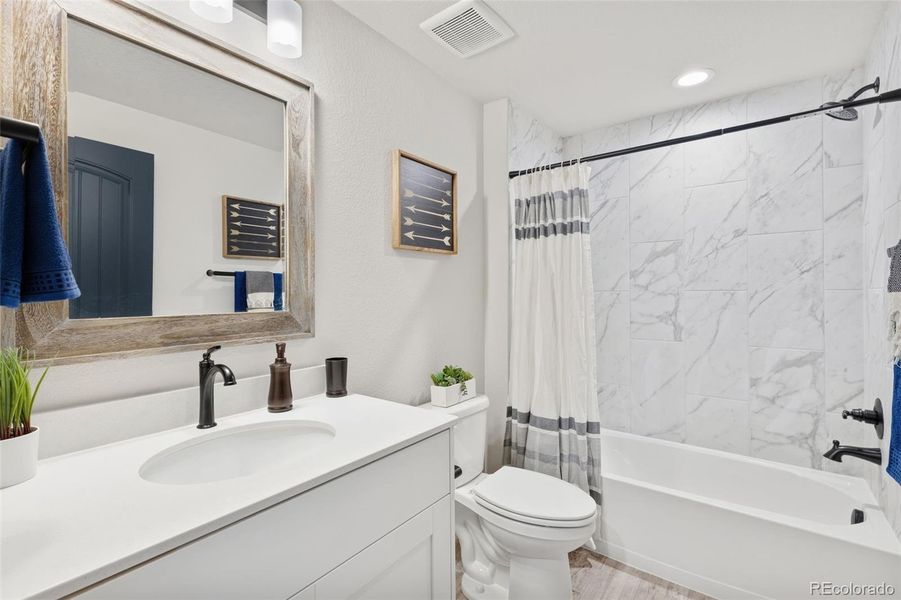 Furnished interior view inside a new home in , Colorado Springs (Image 32).