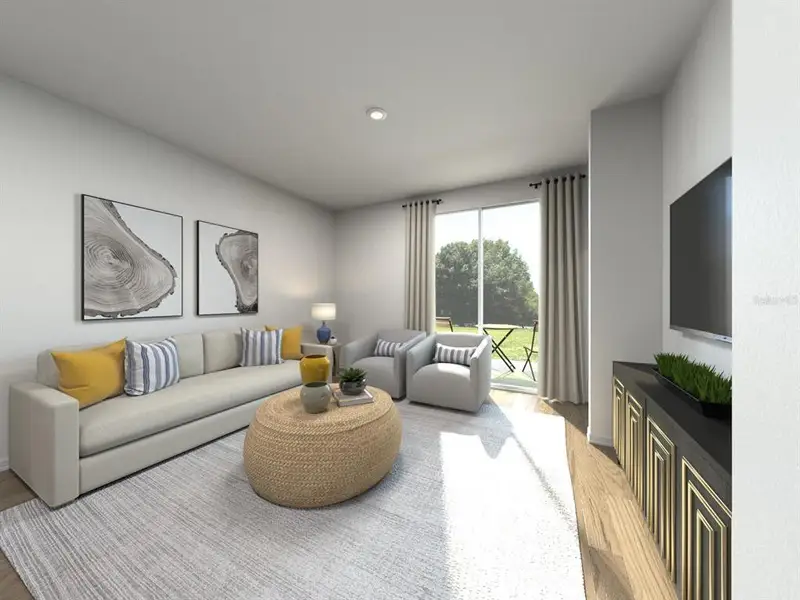 Furnished interior view inside a new home in , Brooksville (Image 3).