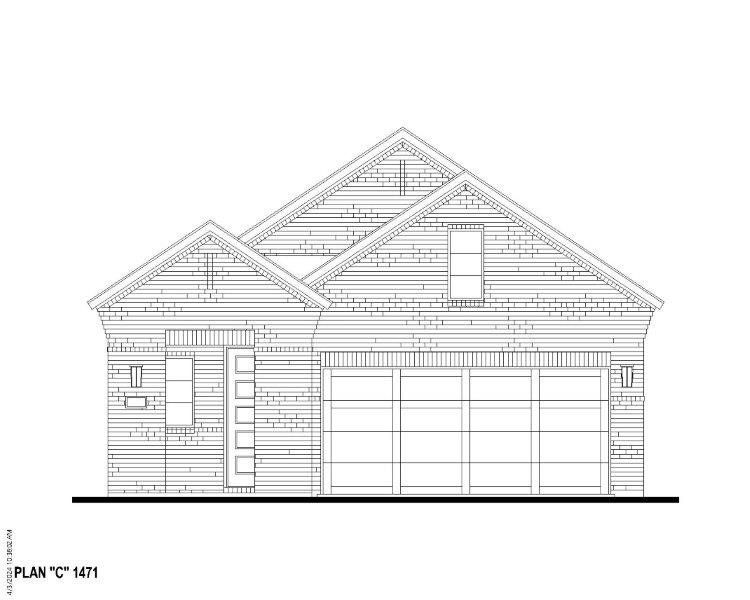 Plan 1471 Elevation C