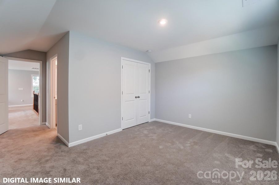 BEDROOM FOUR (UPPER LEVEL) - Photo is for representation purposes of floorplan only - colors, finishes, and options will vary